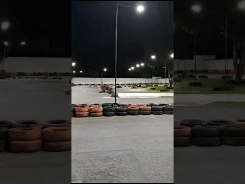 Treino no Gtkart com meu pai.