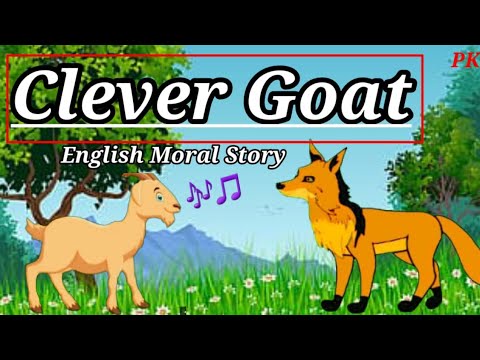 The Clever Goat Story|| The Foolish Wolf || English Short Story  || Kids Moral Story @PK's Learning