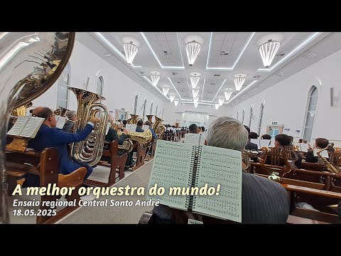 Hino 63 Se vós baterdes, Ele vos abre - A melhor orquestra do mundo