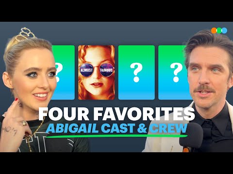 Four Favorites with Kathryn Newton, Dan Stevens, Radio Silence and more of Abigail's Cast & Crew