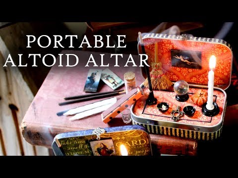 Portable Altoid Altar