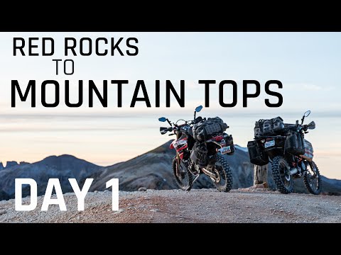 Epic Motorcycle Adventure Through Utah and Colorado | Red Rocks to Mountain Tops Day 1