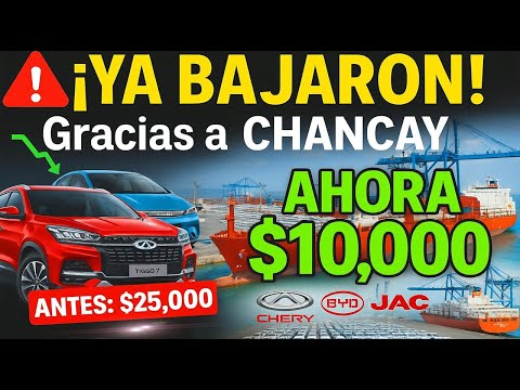 🚨 7 VEHÍCULOS que BAJARON de PRECIO por el PUERTO de CHANCAY (¡Aprovecha YA!)