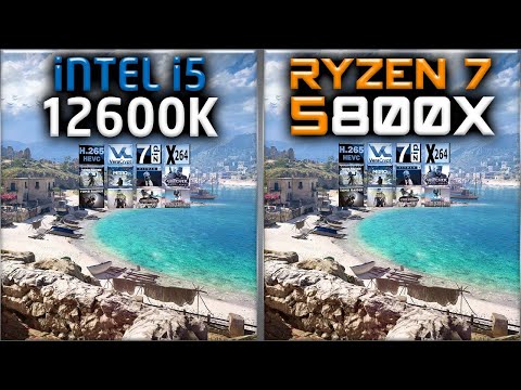 12600K vs 5800X