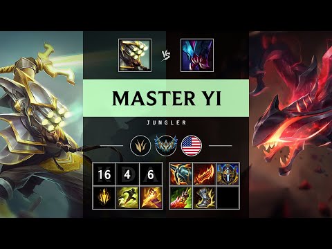 Master Yi Jungle vs Rek'Sai - NA Challenger Patch 25.21