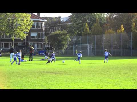 Voetbal Talenten Toernooi West II OLIVEO F1 in actie poulewedstrijden
