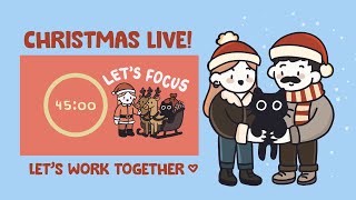 Christmas Live | Let's work together! 🎄🎁
