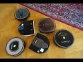 Review: 6 robotic vacuum cleaners (english subtitles)
