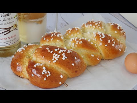 Brioche tressée MEGA Filante ! (Recette pâte à brioche) avec ou sans robot