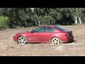 Subaru liberty getting out of a boggy situation in the ...