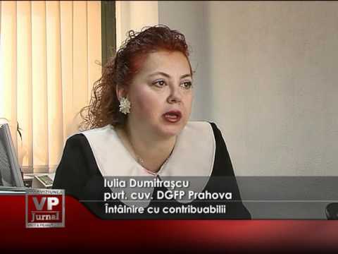 Întâlnire cu contribuabilii
