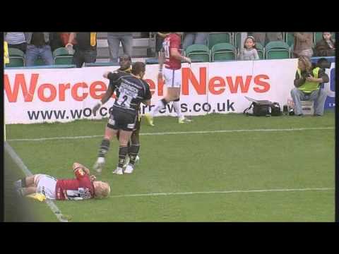 Worcester Warriors 17-12 Sale Sharks - Aviva Premiership Rugby Highlights Round 1 | 03-09-11