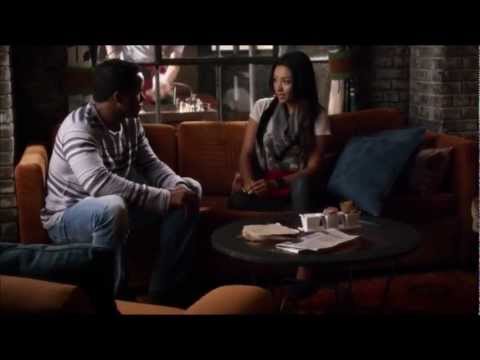 Pretty Little Liars 3x07 - Emily Tell's Nate About Jenna & Garrett.