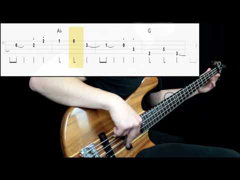 Sonic The Hedgehog - Green Hill Zone (Bass Cover) (Play Along Tabs In Video)