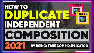 Duplicate Independent Compositions After Effects | Easy Method for Multiple Compositions Copies