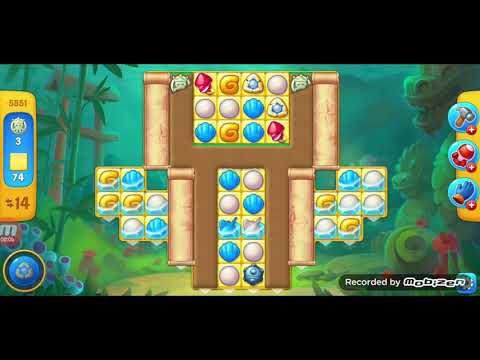 fishdom gameplay / level 5851 / It is like the ads? / thank you