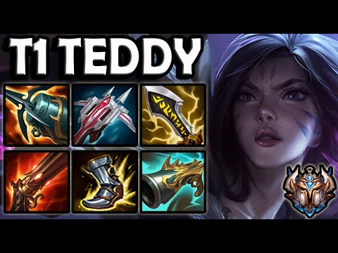 T1 Teddy KAISA ADC vs TRISTANA - Patch 11.4 Korea Challenger ✅