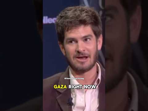 Andrew Garfield on Gaza #shorts #israel #palestine #gaza #actor #british #andrewgarfield #usa #uk