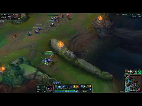 VEIGAR vs CAITLYN MID. GAME WITH FULL LAG!!