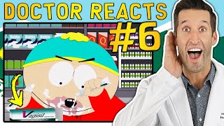 ER Doctor REACTS to Hilarious South Park Medical Scenes #6