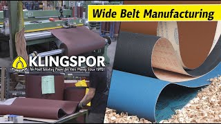 State-Of-The-Art Wide Belt Manufacturing