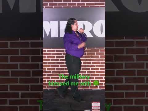 The military blessed me with 🌳 #comedy #standupcomedy #standup #funny #military #weed #veterancomedy