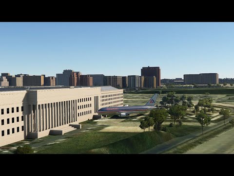 9/11 - American Airlines Flight 77 crash | MSFS2020 (4K)