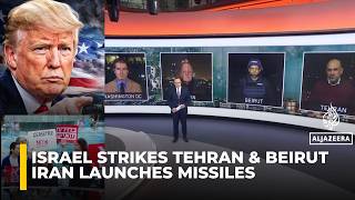 Israel Strikes Tehran & Beirut as Iran launches missiles | Middle East war escalates
