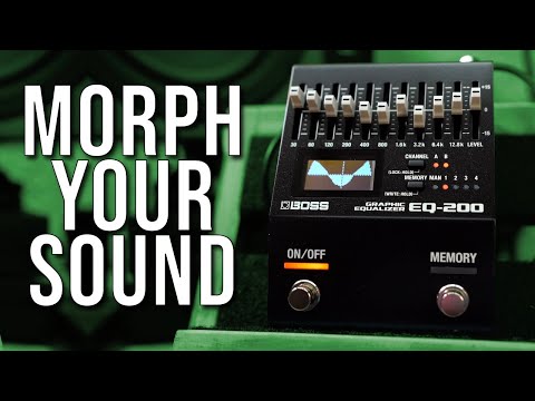 Twist your tone and save it! Boss EQ200 Review