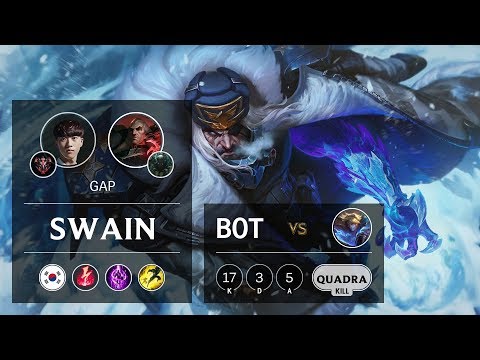 Swain Bot vs Ezreal - KR Grandmaster Patch 9.11
