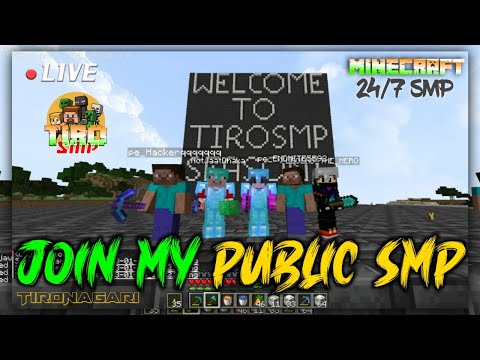 🔥EXCLUSIVE MINECRAFT SMP 2024 LIVE🚀 JOIN NOW!