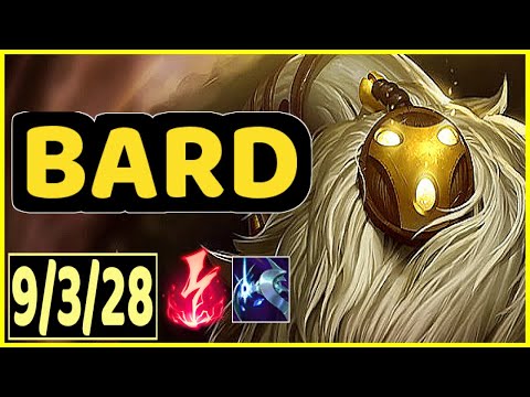 BARD VS RELL - 9/3/28 KDA SUPPORT GAMEPLAY GRANDMASTER I