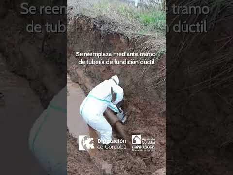 💧 Reparación de avería en el ramal de abastecimiento a Santa Eufemia