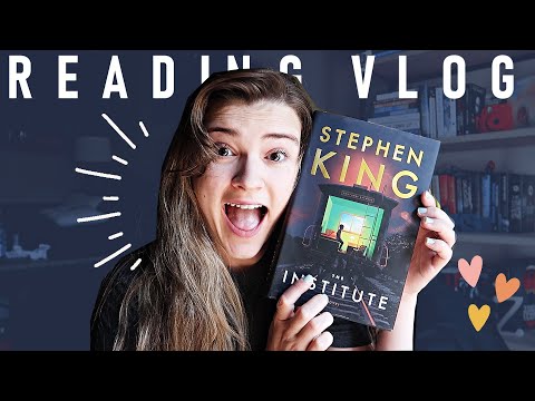 Reading The Institute by Stephen King ✨ || Reading Vlog