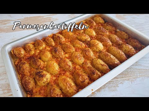 Knusprige Parmesankartoffeln