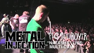 PIG DESTROYER &quot;Natasha&quot; Exclusive Live at TEMPLES FEST | Metal Injection