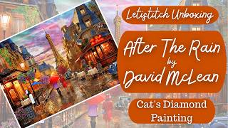 Unboxing After The Rain | A New Diamond Painting From Letistitch | These Kit Upgrades Are Fab!!
