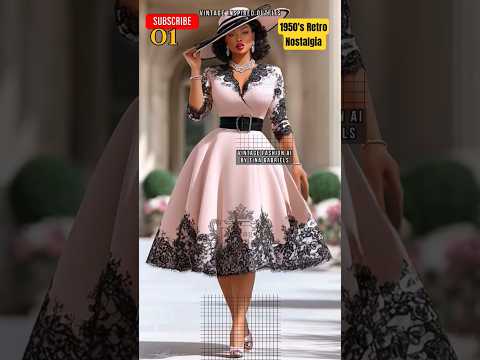 Bring Back the 1950s: Elegant & Timeless Fashion for Women Over 50 #Feminine #1950 #FashionOver50