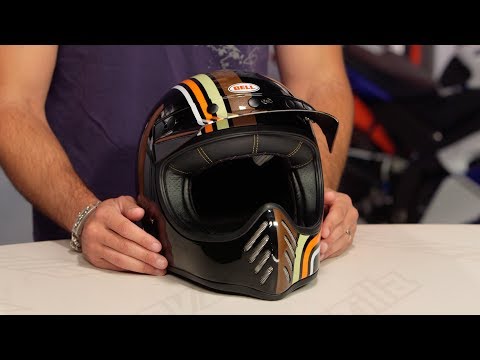 Bell Moto-3 Stripes Helmet Review at RevZilla.com