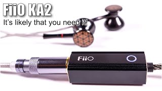Video thumbnail for FiiO KA2 balanced portable dongle DAC review by Porta.Fi