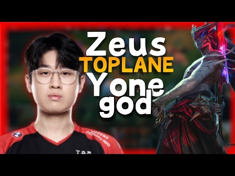 ZEUS IS SO CLEAN WITH YONE | WORLDS SEMIFINALS HIGHLIGHTS 2022