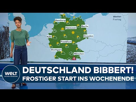 DEUTSCHLAND: Zieht euch warm an! Eiskalter Winterstart – Hier wird es besonders frostig!
