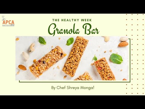 How to make Granola Bar with Chef Shreya Monga!