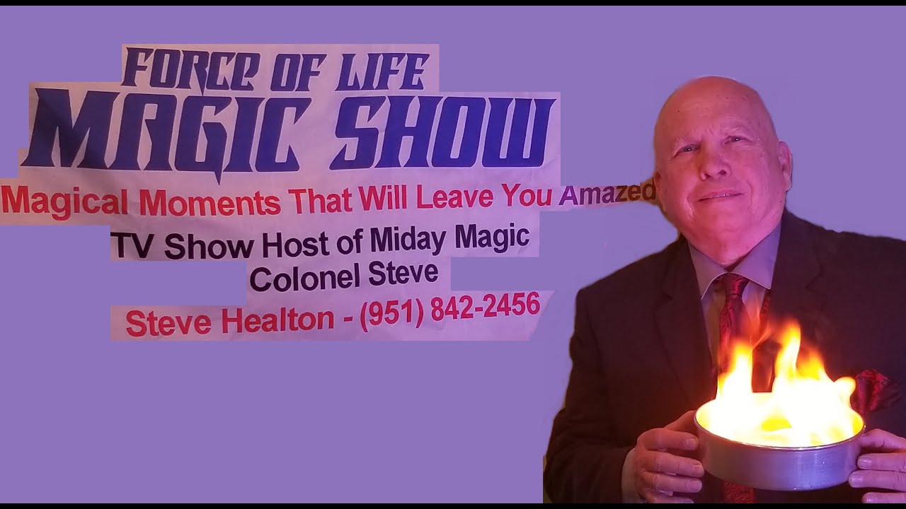 Promotional video thumbnail 1 for Force of Life Magic Show