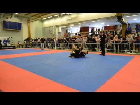 Antonello Jimenez vs David Helin, Men Blue adult -70, Stockholm Open BJJ 2015