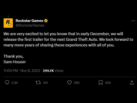 *BREAKING NEWS* ROCKSTAR GAMES HAS ANNOUNCED GTA 6! (OFFICIAL TRAILER REVEAL)