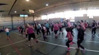 preview picture of video 'Zumba Bokwa Party Téléthon 2013 Saint Agnant'