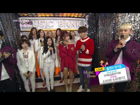 [1080p HD] 140314 Music Bank SNSD - Interview