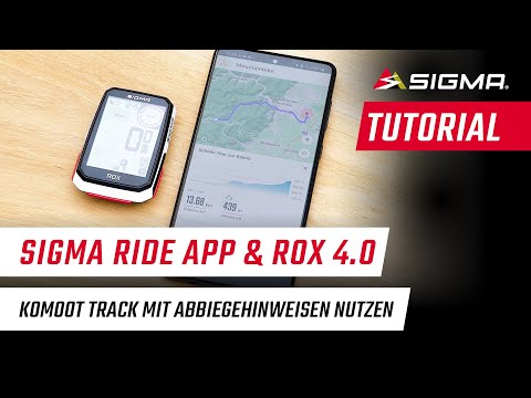 DE | SIGMA RIDE & ROX 4.0 | komoot Track mit Abbiegehinweisen nutzen | SIGMA SPORT