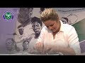 Kim Clijsters Babolat Racket Stringing Challenge | Wimbledon 2019